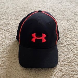 Under Armour black and pink hat